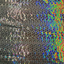 Nylon Spandex Cobra Hologram Sequin Fabric