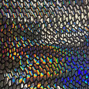Nylon Spandex Cobra Hologram Sequin Fabric