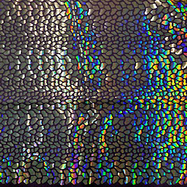 Nylon Spandex Cobra Hologram Sequin Fabric