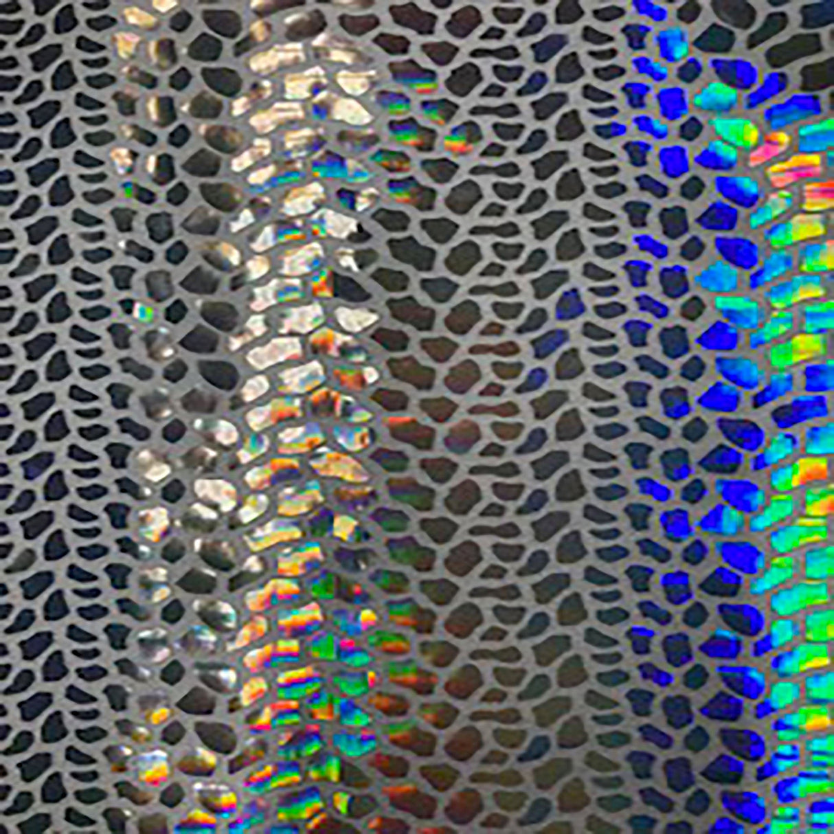 Nylon Spandex Cobra Hologram Sequin Fabric