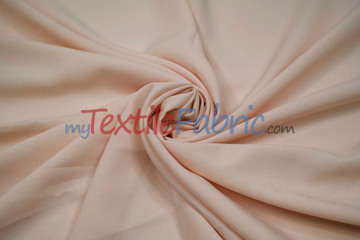 Visa Polyester Poplin Fabric - Solid, 58/60" Width (1 Yard)