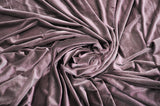 Stretch Velvet Spandex Fabric - Solid, 58" Width (1 Yard)
