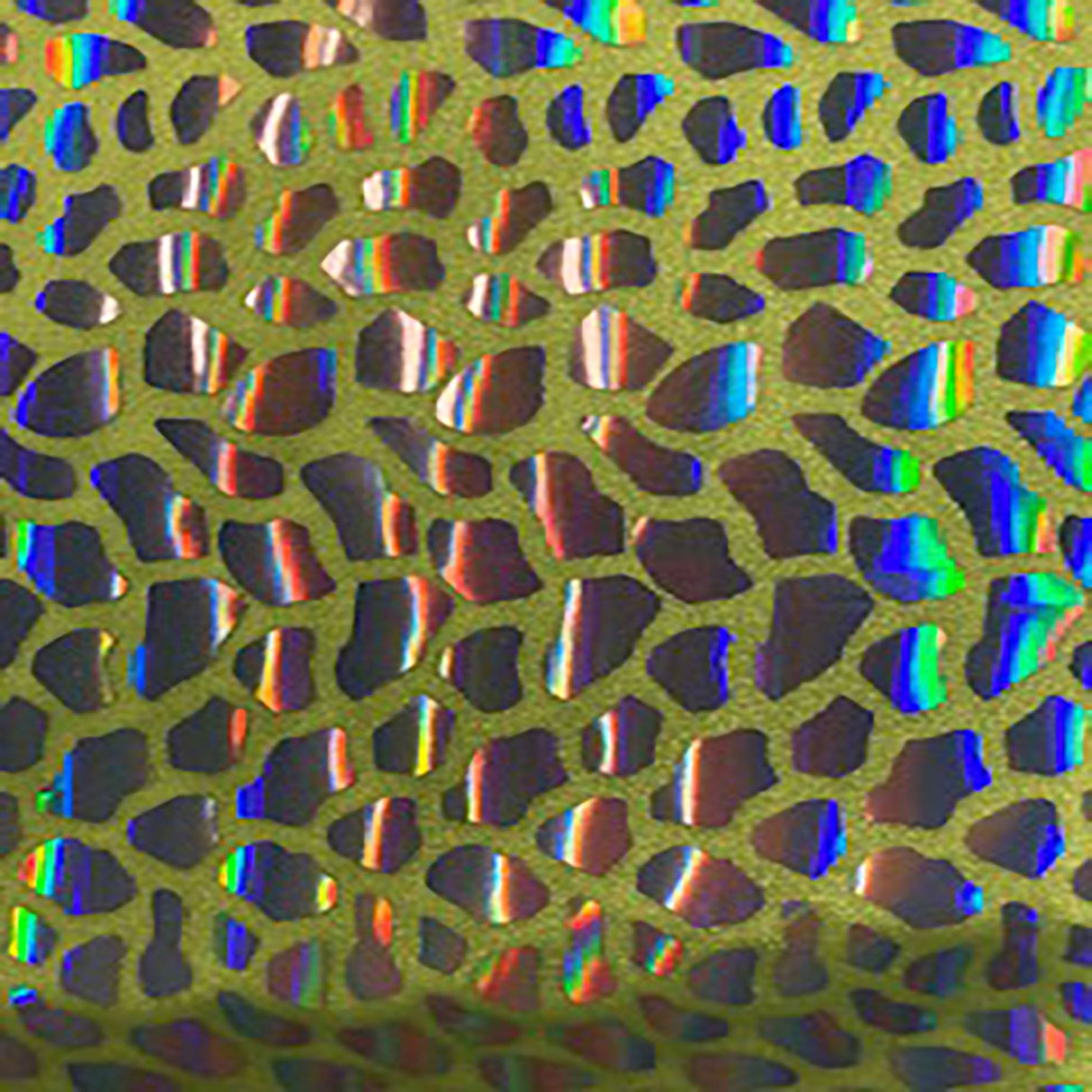 Nylon Spandex Cobra Hologram Sequin Fabric