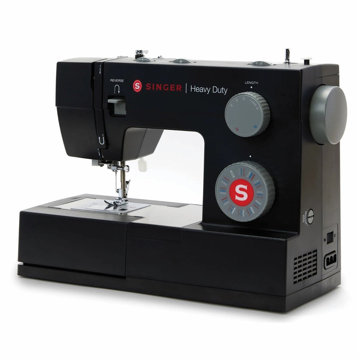 Singer Heavy Duty 4432 Black Sewing Machine - Special Edition Sewing Machine - Black, Heavy Duty, 110 Stitch Applications (1 Unit)
