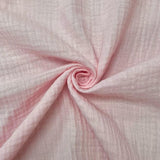 Double Layer Cotton Gauze Fabric - Soft Double Layer Muslin, 46/48" Width (1 Yard)