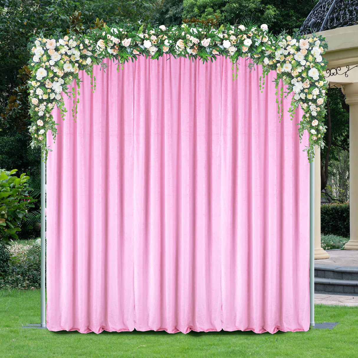 Ice Crushed Velvet Panel for Event Backdrops