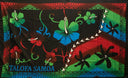 Polyester Sarong Multicolor Talofa Samoa Hibiscus Tiare