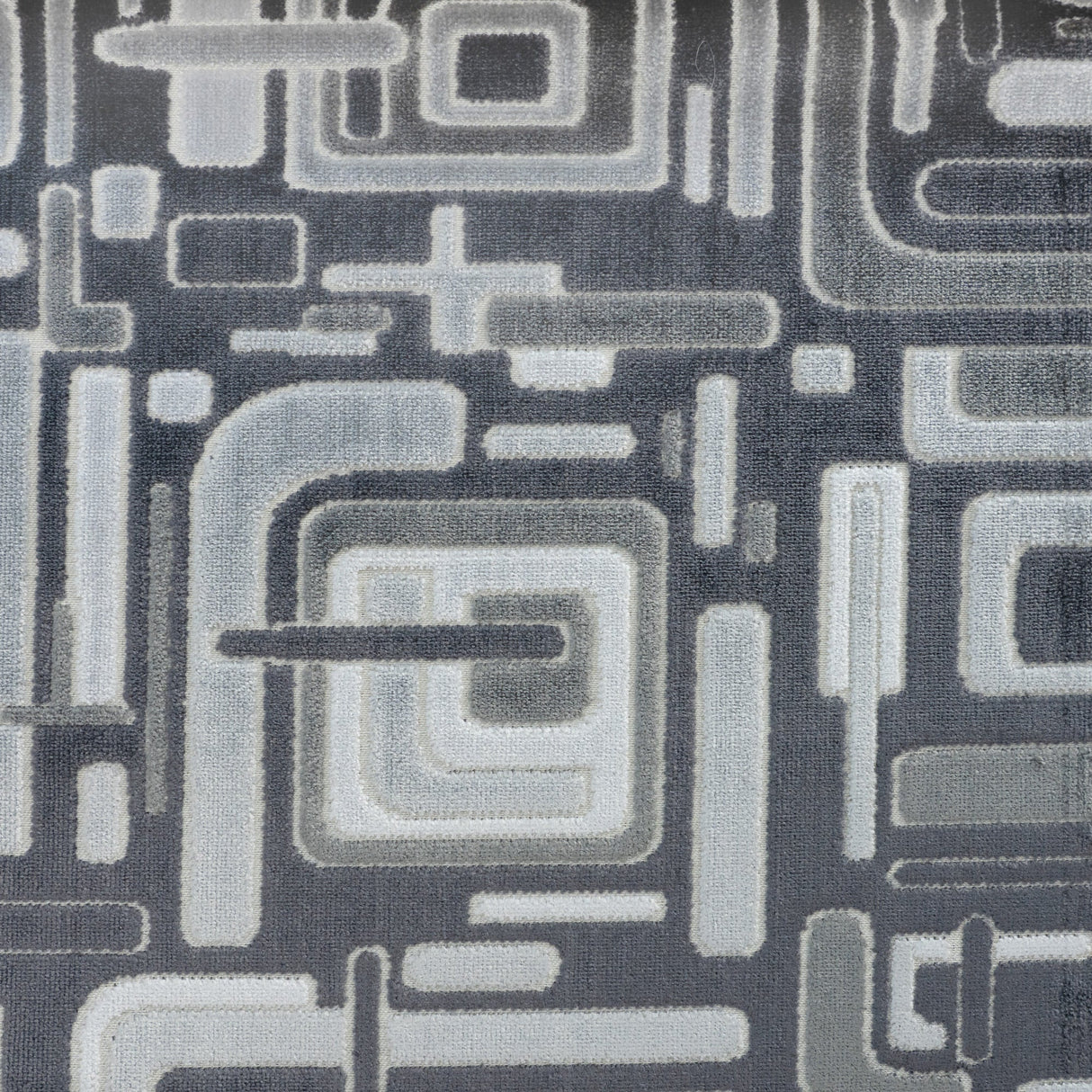 Cut Velvet Upholstery Fabric Right Angle