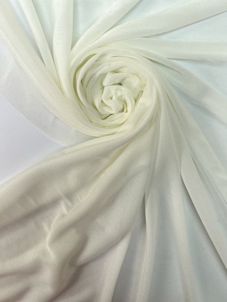 Polyester Knitted Fabric White Green