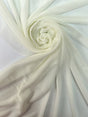 Polyester Knitted Fabric White Green