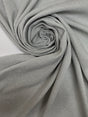Silver Lurex Blend Rib Knit