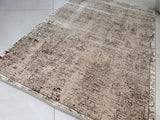 Color-Changing Polyester Viscose Blend Area Rug - Flat Weave, 100% Polyester / Machine Made / Made In Turkey, 5' 2" X 7' 5", 7' 8" X 10' 8" (1 Unit)