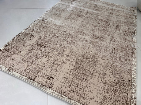 Color-Changing Polyester Viscose Blend Area Rug - Flat Weave, 100% Polyester / Machine Made / Made In Turkey, 5' 2" X 7' 5", 7' 8" X 10' 8" (1 Unit)