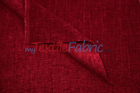 Chenille Polyester Fabric - Ultra Soft Velvety Texture, 60" Width, 350 GSM (1 Yard)