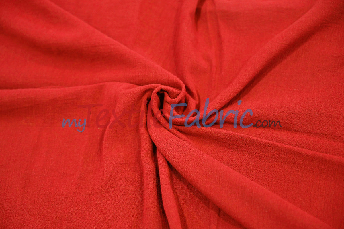 100 Percent Cotton Gauze Fabric - Soft Lightweight Muslin, 46/48" Width, Yards, Bolts, Sample Swatch (1 Yard)
