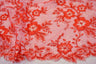 Edith Embroidery Fabric - Two Tone Floral Embroidery, Sheer Tulle, 52" Width, Multiple Colors (1 Yard)