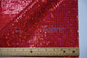 Holographic Mini Square Sequins Mesh Fabric - Holographic Mini Square Sequins, 45" Width (By The Yard)