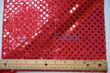 Holographic Shimmer Sequins Fabric - Lightweight Flowy Holographic Sequins, 45" Width (1 Yard)