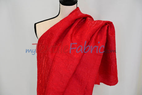Iridescent Crush Shimmer Rayon Polyester Fabric - Iridescent Two-Tone Crushed Shimmer, 52/54" Width, Multiple Colors (Yards & Bolts)