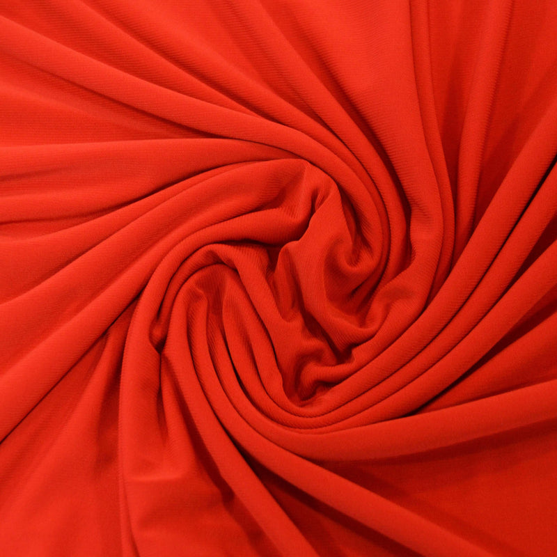 ITY Knit Polyester Spandex Fabric - Solid Interlock Twist Yarn, 58/60" Width, Multiple Colors (1 Yard)