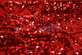 Fish Scale Paillette Sequins Polyester Fabric - 9Mm Sequins, 54" Width, Multiple Colors (1 Yard)