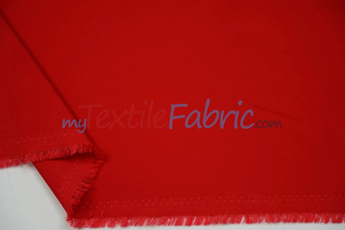 Peachskin Polyester Fabric - Solid Matte Finish, 58/60" Width (1 Yard)