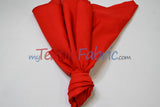 Polyester Cotton Broadcloth Fabric - Solid Colors, 58/60" Width (1 Yard)