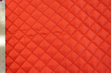 Quilted Polyester Batting Fabric - Diamond Quilted Padded Lining, 58/60" Width (1 Yard)