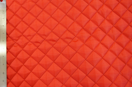 Quilted Polyester Batting Fabric - Diamond Quilted Padded Lining, 58/60" Width (1 Yard)
