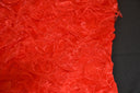 Organza Ruffled Taffeta Polyester Fabric - Layered Horizontal Ruffles, 57" Width, Multiple Colors (1 Yard)