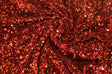 Sequins Stretch Velvet Polyester Spandex Fabric - Sequins On Plush Velvet, Multiple Colors, 60" Width (By The Yard)