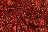 Sequins Stretch Velvet Polyester Spandex Fabric - Sequins On Plush Velvet, Multiple Colors, 60" Width (By The Yard)