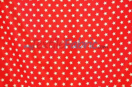 American Star Satin Polyester Fabric - American Flag Print, Red, Navy Blue, And Blue, 58/60" Width (1 Yard)