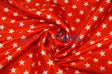 American Star Satin Polyester Fabric - American Flag Print, Red, Navy Blue, And Blue, 58/60" Width (1 Yard)