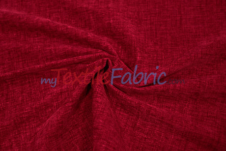 Chenille Polyester Fabric - Ultra Soft Velvety Texture, 60" Width, 350 GSM (1 Yard)