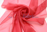 Crystal Organza Nylon Fabric - Sheer Sparkling, 45" Width (1 Yard)