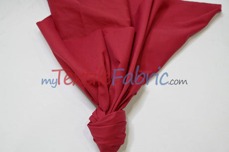 Polyester Cotton Broadcloth Fabric - Solid Colors, 58/60" Width (1 Yard)