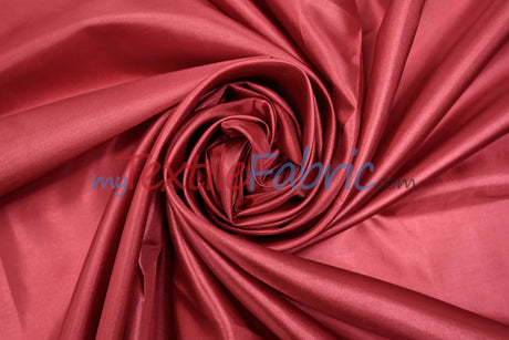 Polyester Silky Habotai Lining Polyester Fabric - Solid, 58" Wide (Sample Swatch)