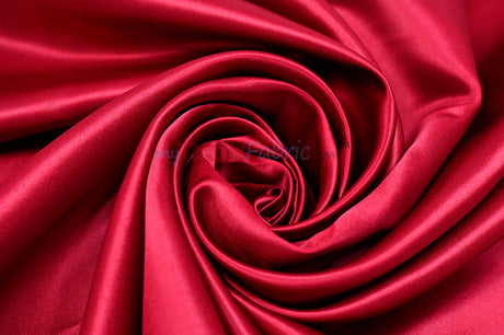 Lamour Satin Polyester Matte Satin Fabric - Multiple Colors, 58/60" Width (1 Yard)