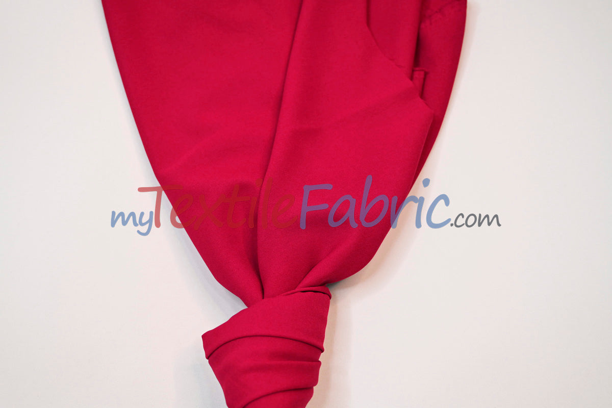 Visa Polyester Poplin Fabric - Solid, 58/60" Width (1 Yard)