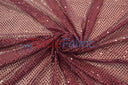 Confetti Dot Sequins Polyester Fabric - 3Mm Sequins, 45" Width (1 Yard)
