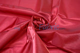 Crystal Satin Polyester Fabric - Shimmering Satin Finish, 45" Width, Multiple Colors (1 Yard)