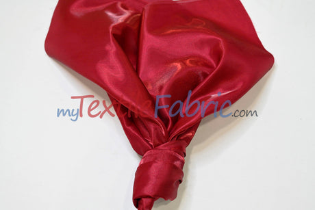 Crystal Satin Polyester Fabric - Shimmering Satin Finish, 45" Width, Multiple Colors (1 Yard)