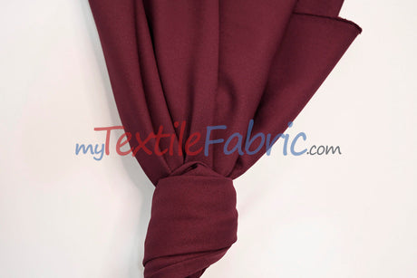 Polyester Gabardine Fabric - Multiple Colors, 58" Width (1 Yard)