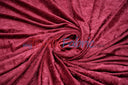 Panne Velvet Polyester Fabric - Crush Panne Velour, Solid, 58/60" Width (1 Yard)