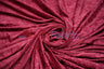 Panne Velvet Polyester Fabric - Crush Panne Velour, Solid, 58/60" Width (1 Yard)
