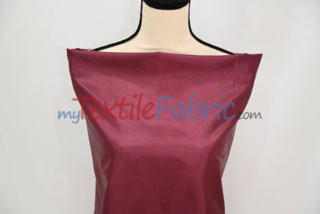 Polyester Silky Habotai Lining Polyester Fabric - Solid Multiple Colors, 58" Width (Continuous Yards)