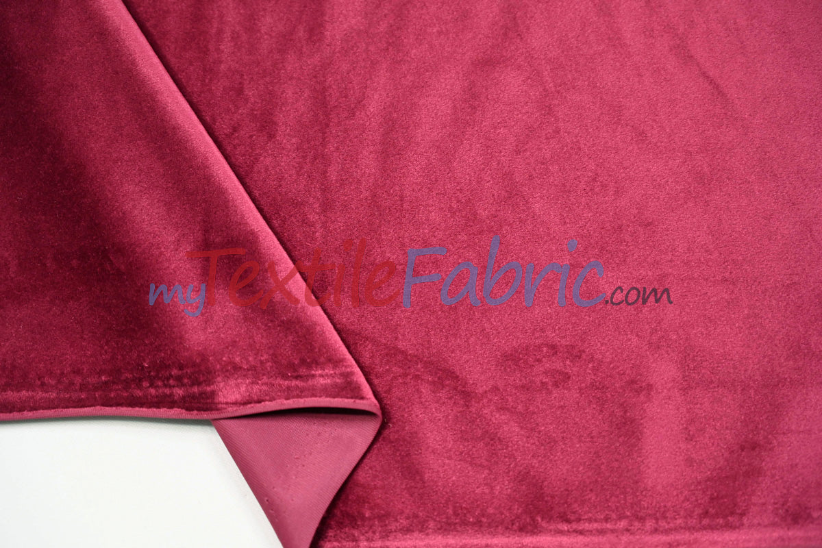 BT Royal Plush Velvet Fabric - Soft Plush Non Stretch Velvet, Multiple Colors, 58/60" Width (1 Yard)