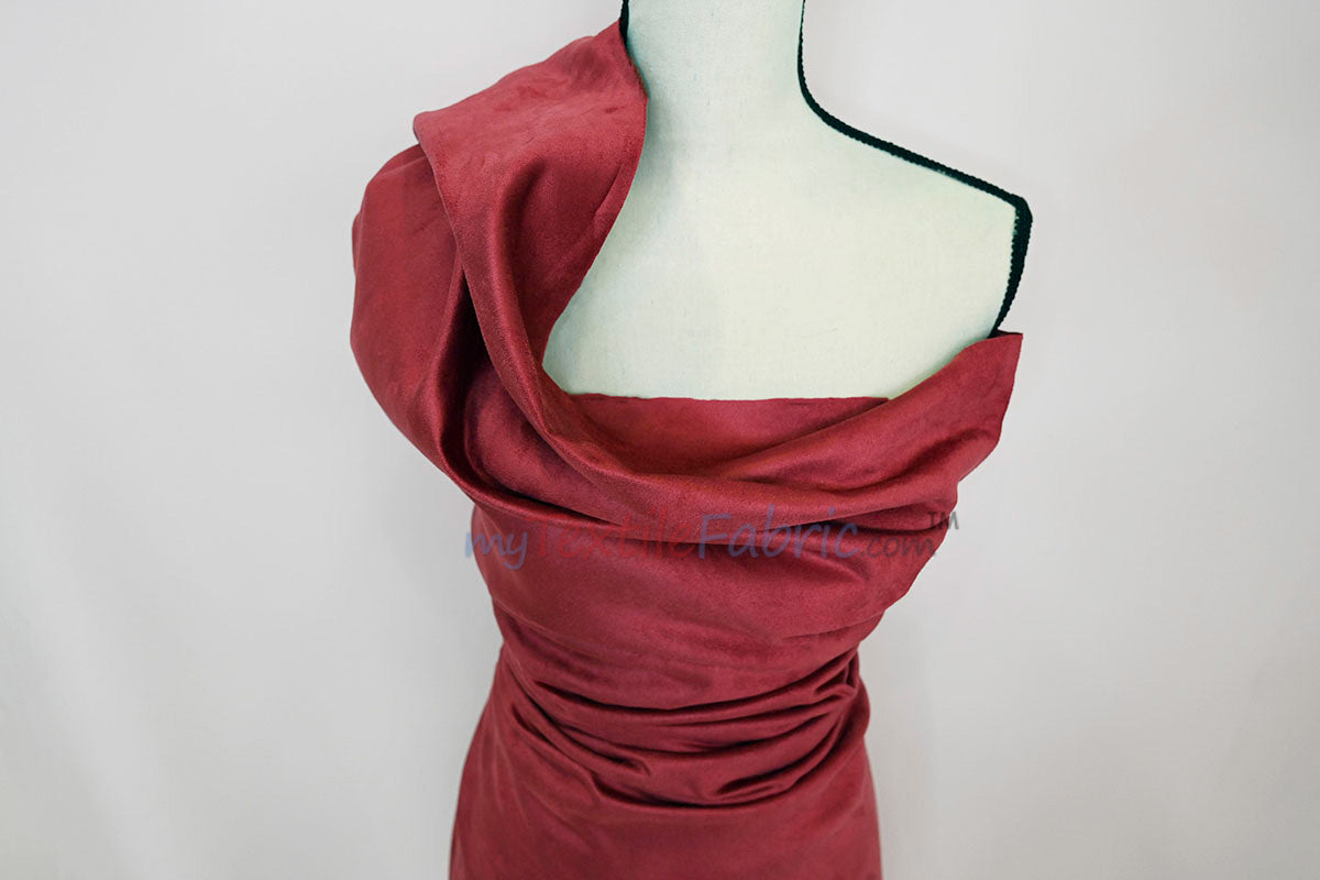 Microsuede Faux Suede Fabric - 40 Colors, 60" Width (Continuous Yards)
