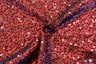 Glitz Sequins Taffeta Polyester Fabric - Raindrop Sequins, 54" Wide (1 Yard)